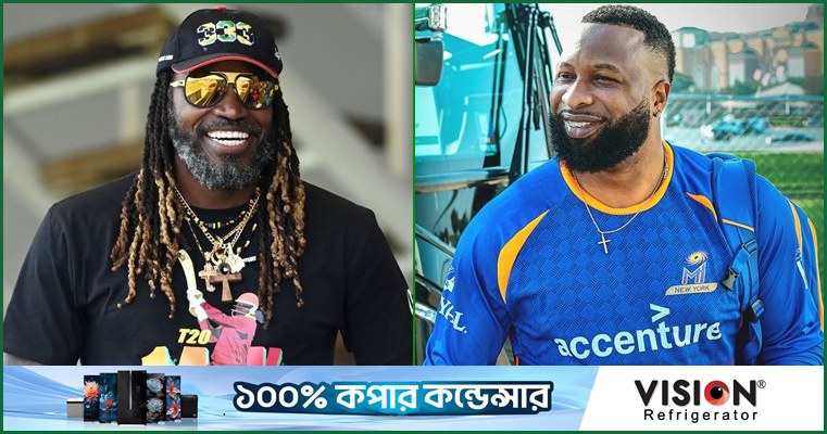'সরি ইউনিভার্স বস'— গেইলকে টপকে পোলার্ডের মজার বার্তা